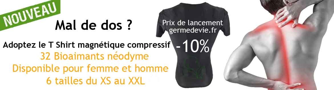 tee shirt pour mal de dos